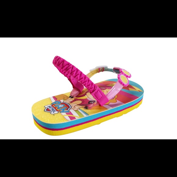 Nickelodeon toddler paw patrol beach flip flop sandal - Picture 7 of 7